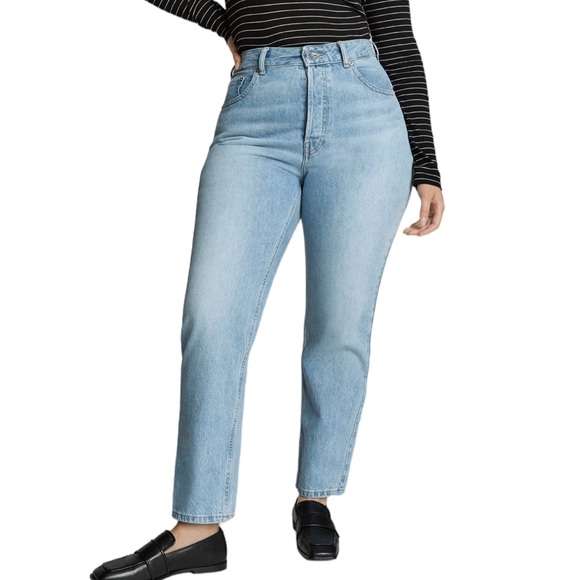 NWT Everlane The Curby ‘90s Cheeky Straight Jeans Sz 33 - Picture 1 of 9